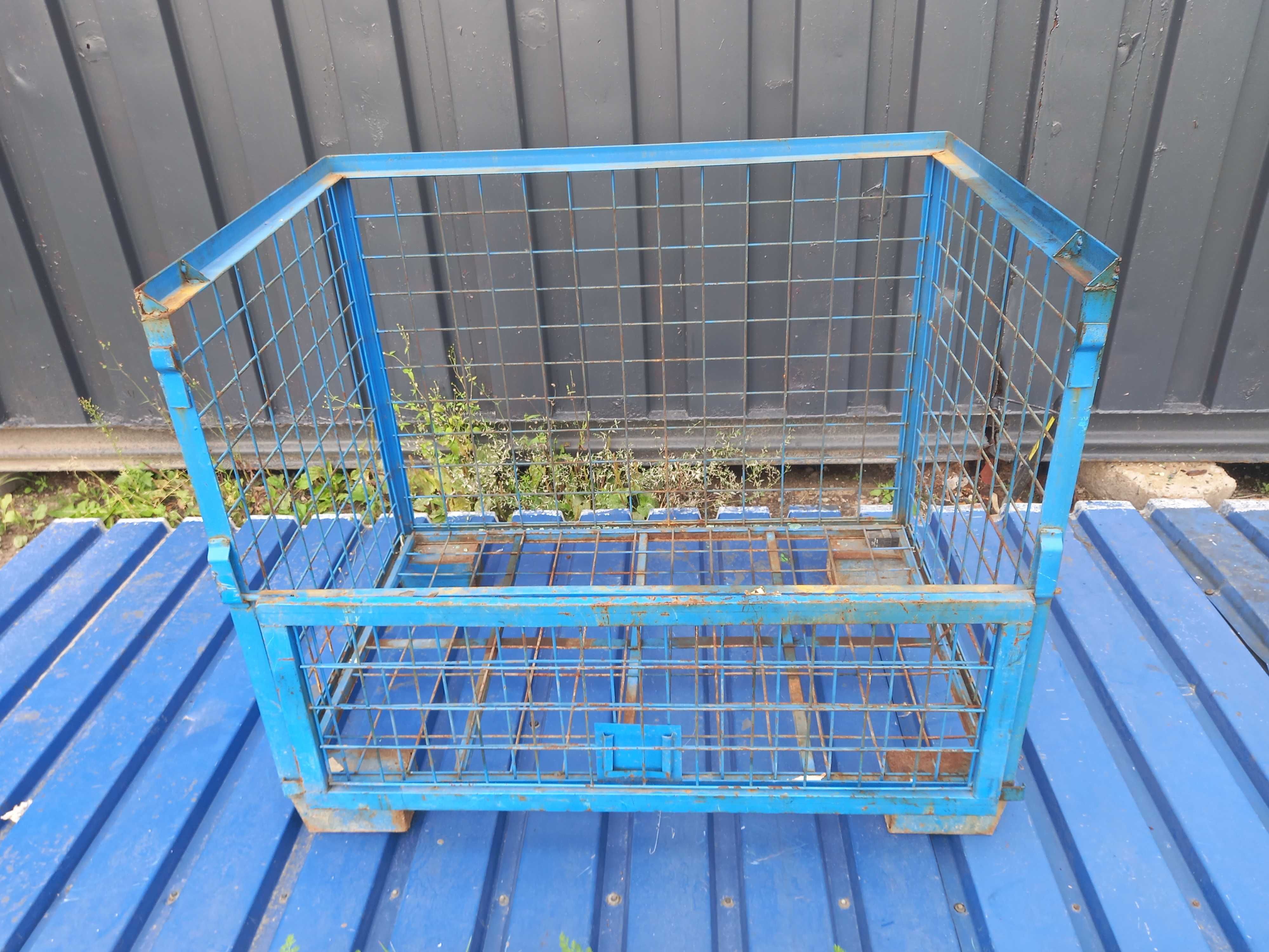 Kosz Paletowy Metalowy Gitterbox Giterbox Skrzynia Euro Kosz Gdańsk