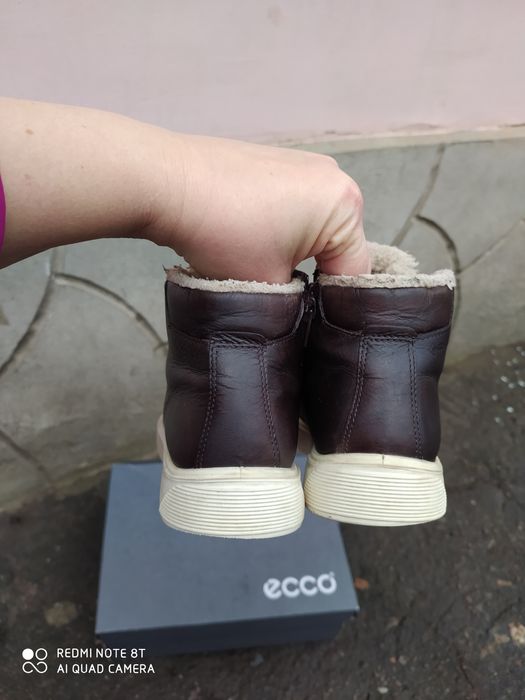 Ecco 32 ботинки на дівчинку зимові чоботи черевики сапоги взуття ессо