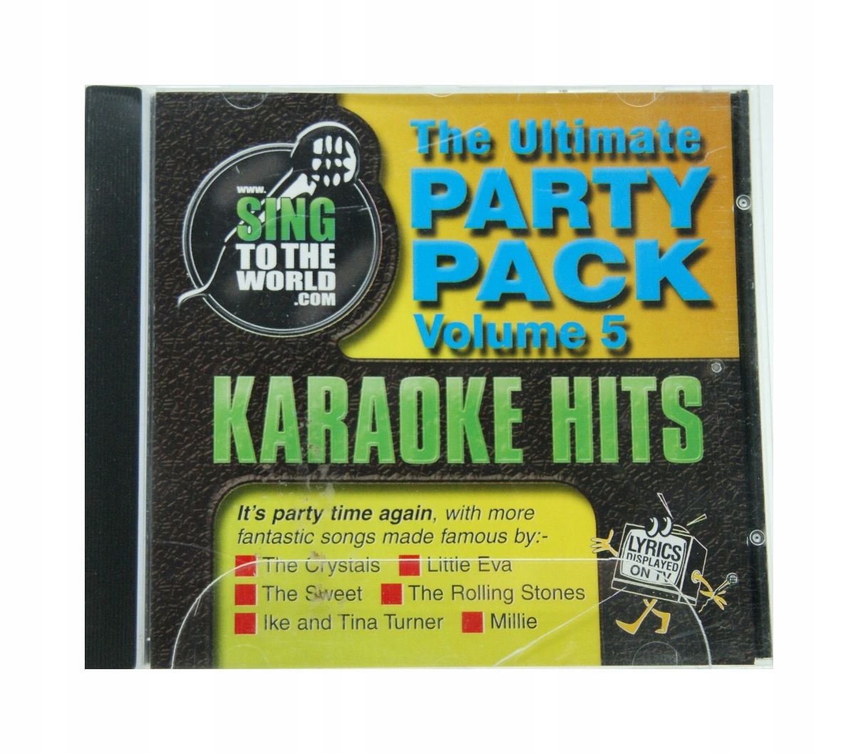 Cd - The Ultimate Party Pack - Karaoke Hits Vol.5