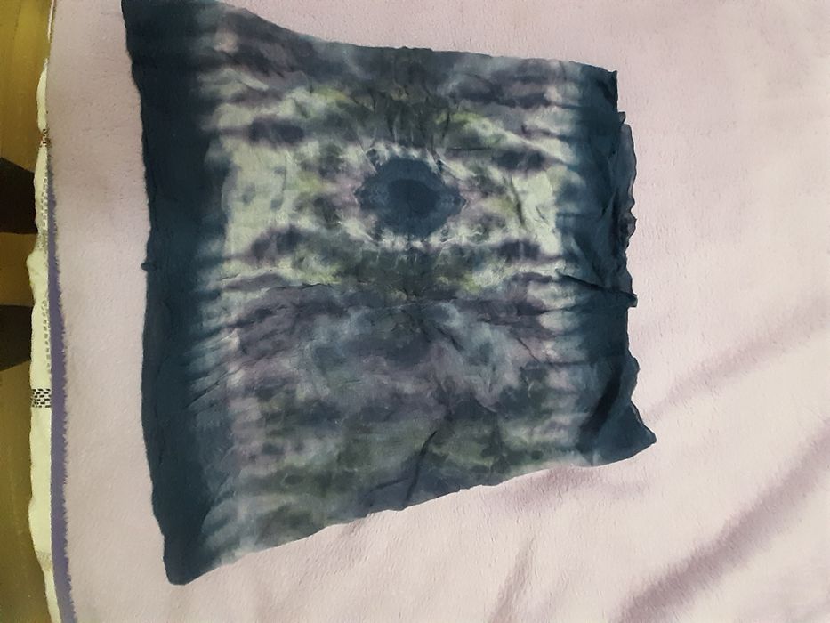 Szalik/ Komin atramentowo- fioletowy. Unisex