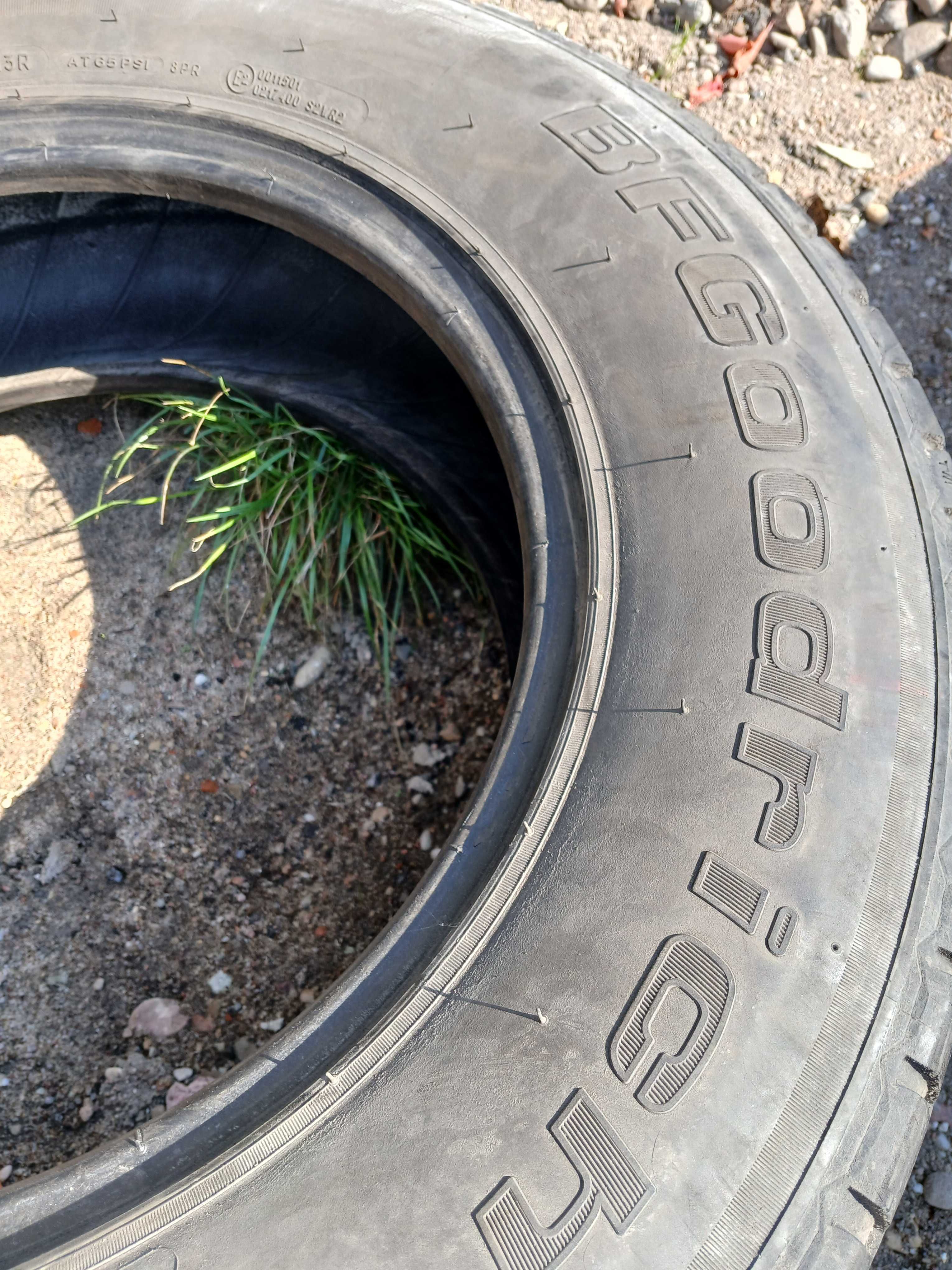 2x używane opony letnie 235/65 R16C BF Goodrich Montaż GWARANCJA