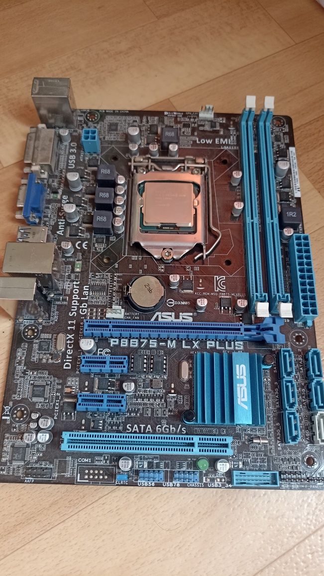 Материнская плата asus p8b75-m lx plus