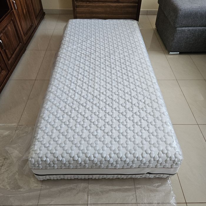Materac Janpol 90x200 Piankowy Premium 3-warstwowy wysoki 26 cm Nowy