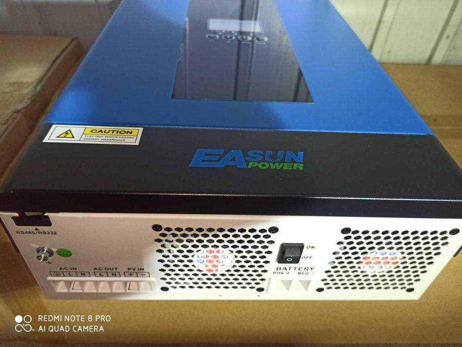 Inwerter OfGrid ISolar WiFi SMG 6,2KW ,pracuje bez Baterii lub Aku 48V