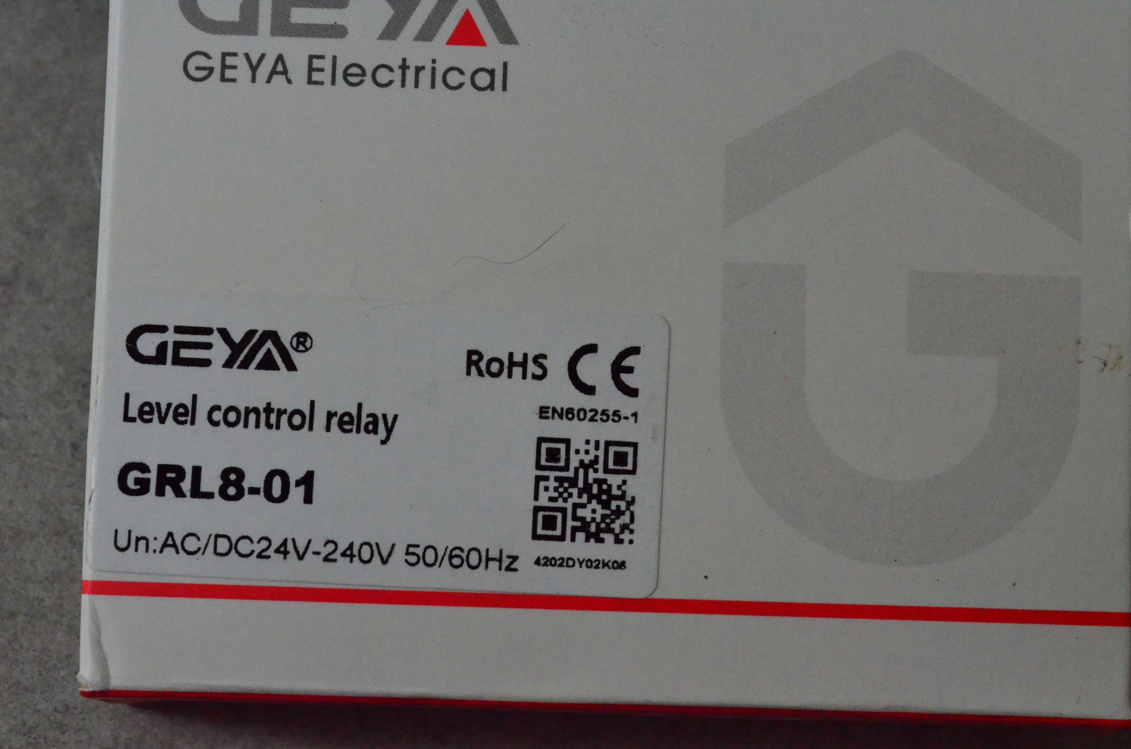 Przekaźnik kontroli poziomu cieczy GRL8-01 10A AC/DC 24V-240V