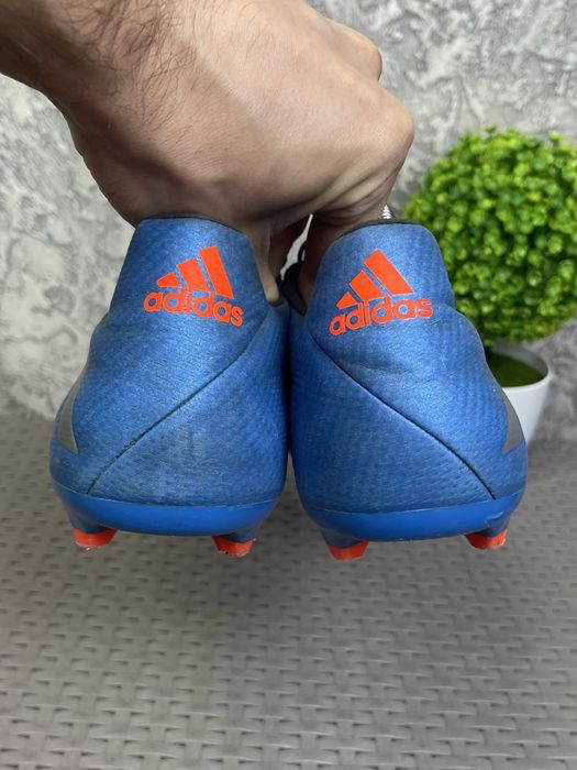 Adidas Messi 16.3 бутсы копы сороконожки 44 размер футбольные синие