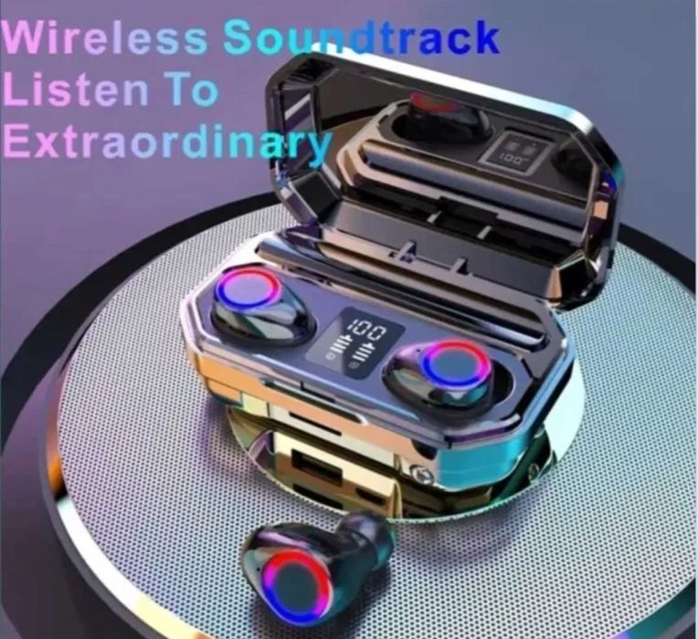 Оригинальные Bluetooth M12 TWS: Звук, Энергия  в Ваших Ушах!