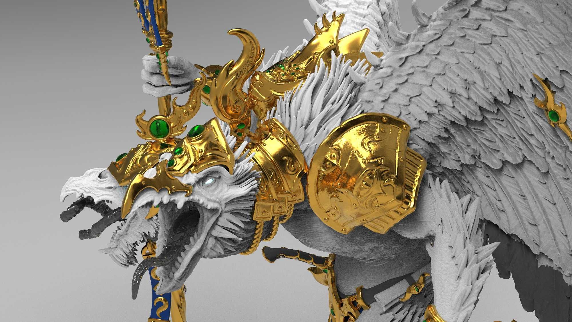 Kairos Fateweaver PROXY Warhammer Druk3d