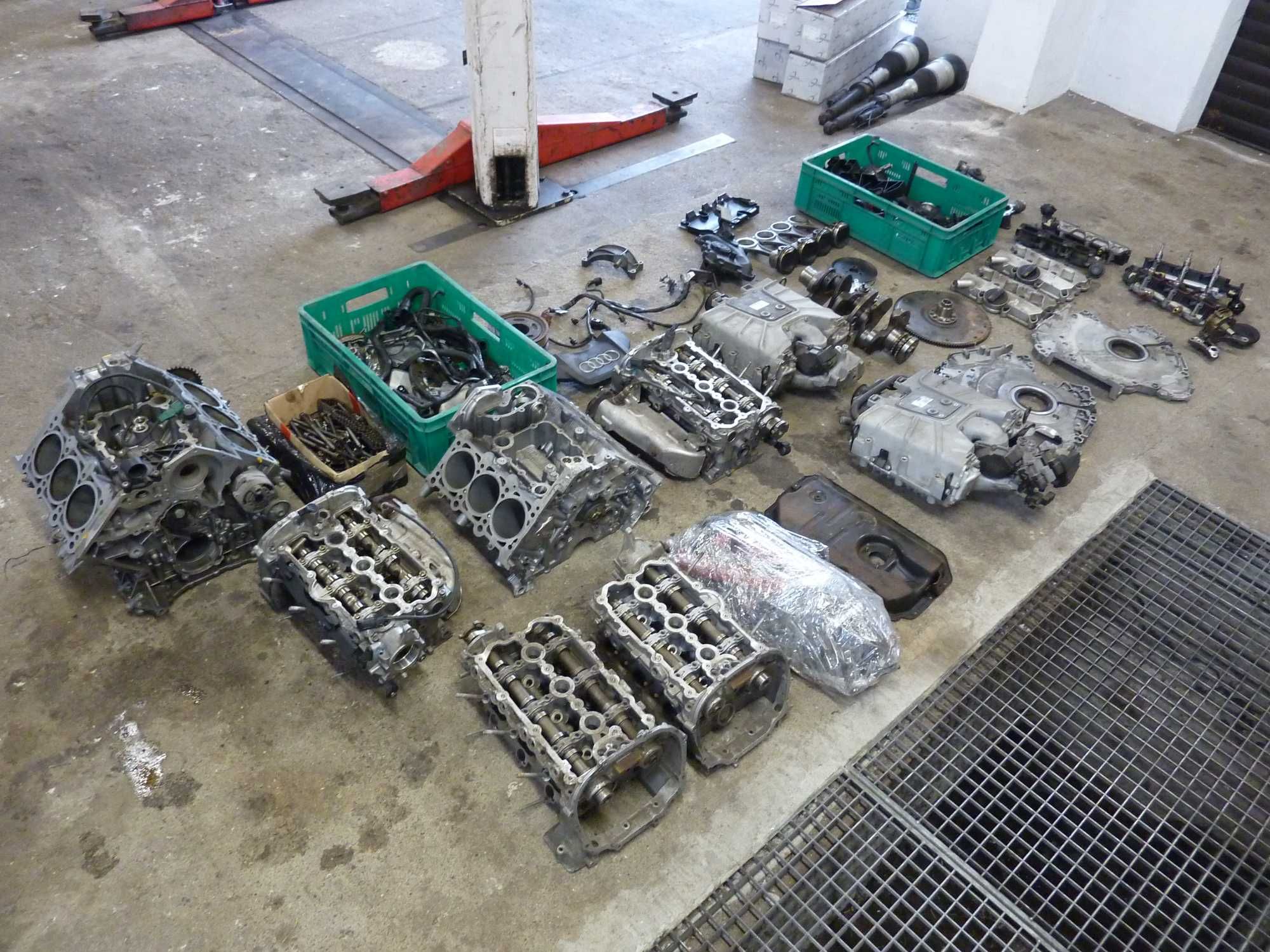 AUDI A4 B8 A6 C6 C7 3,0 TFSI 333 KM kompresor silnik na części głowica