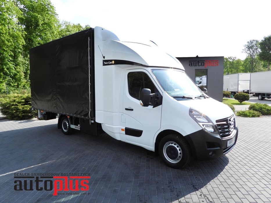 Opel MOVANO PLANDEKA 10 PALET WEBASTO TEMPOMAT KLIMATYZACJA LEDY PNEUMATYKA  165KM  stan bardzo dobry, nie wymaga nakładów finansowcyh dostępny od ręki