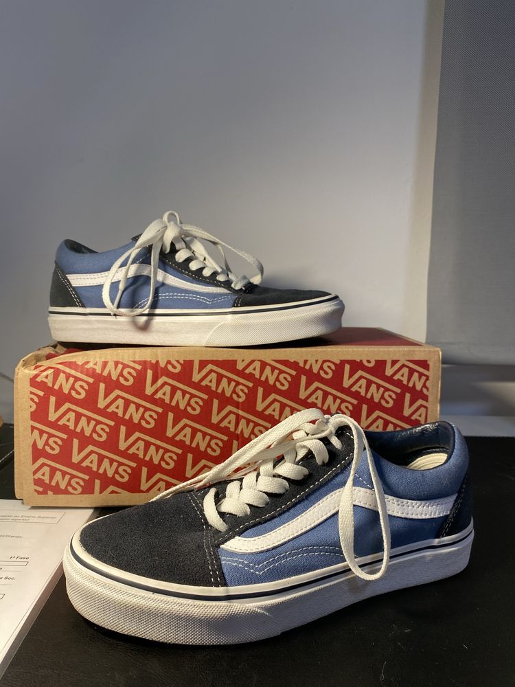 Vans old skool azuis 37