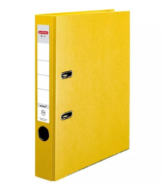 Segregator A4, żółty. Herlitz