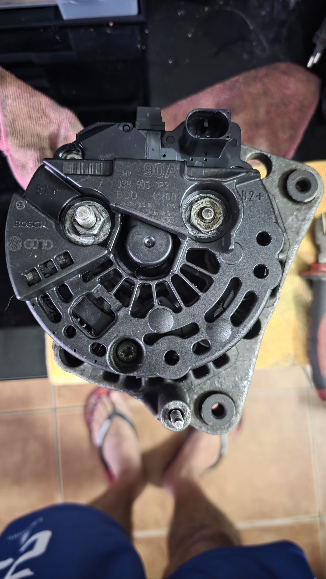 Alternador e motor arranque ibiza