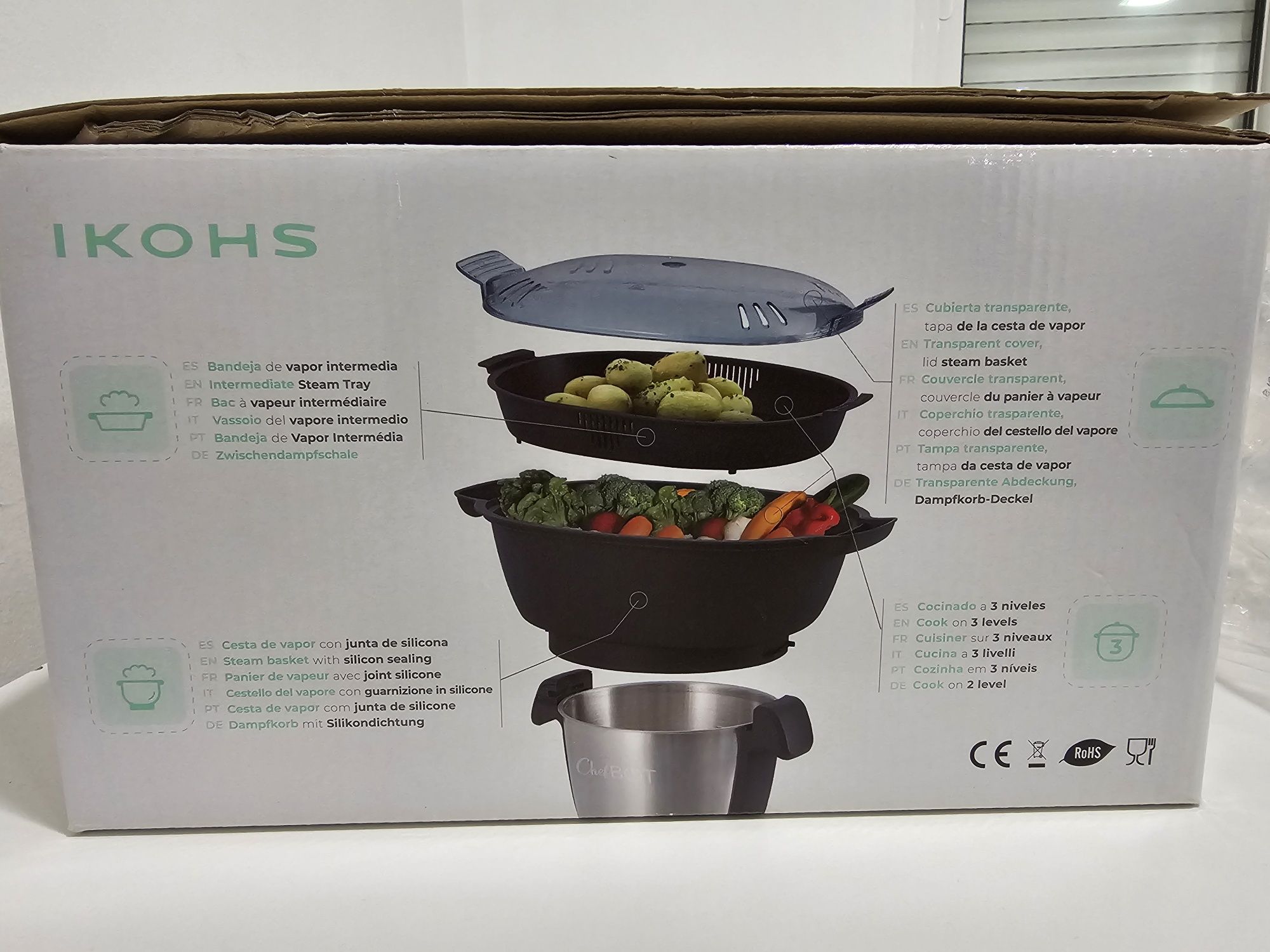 IKHOS ChefBot Compact
Com sinais de u mas perfeitam