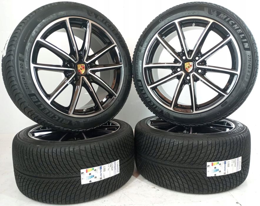Koła Zimowe 20" Nowe 5X130 Porsche Panamera 976 971 Tpms + Homologacja