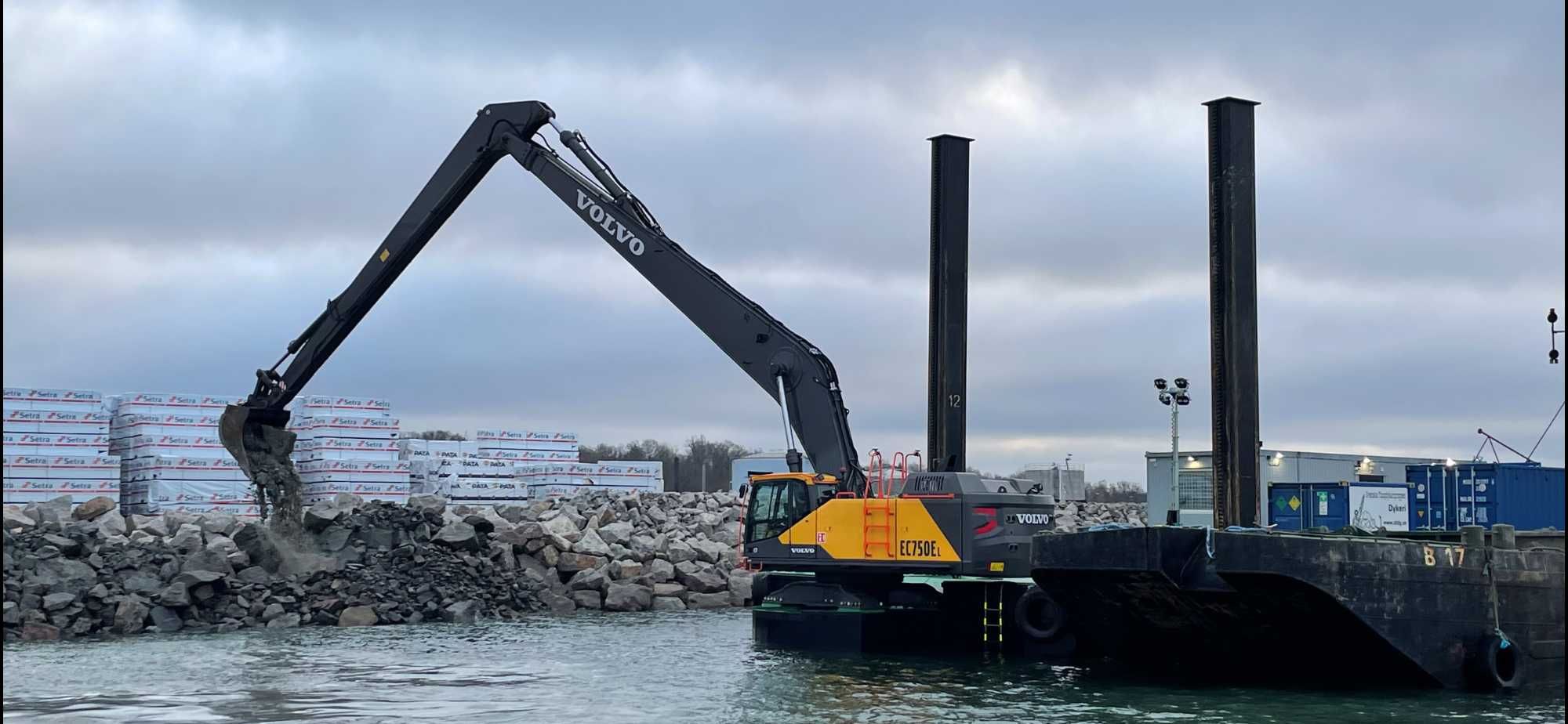 Wysięg Long Reach, długie ramie do maszyn CAT, Komatsu, Volvo itp.