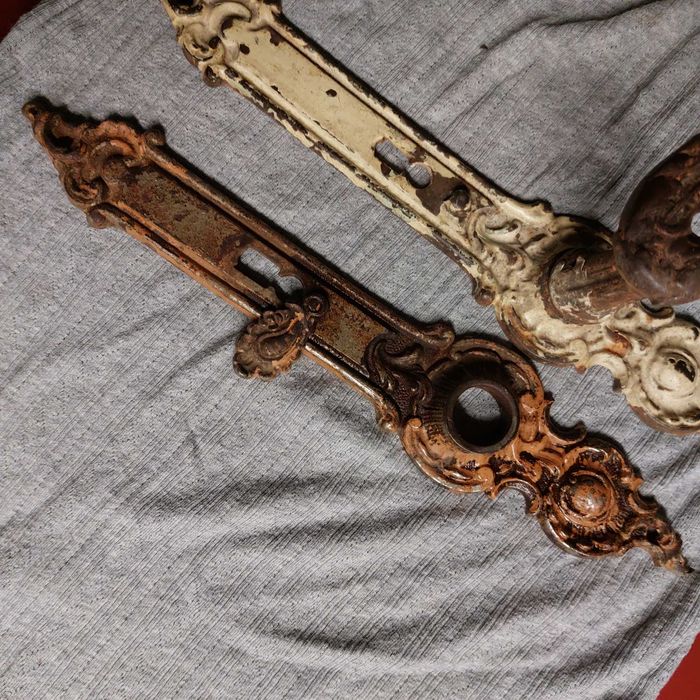 Szyldy z klamka lata 40 te 50 te