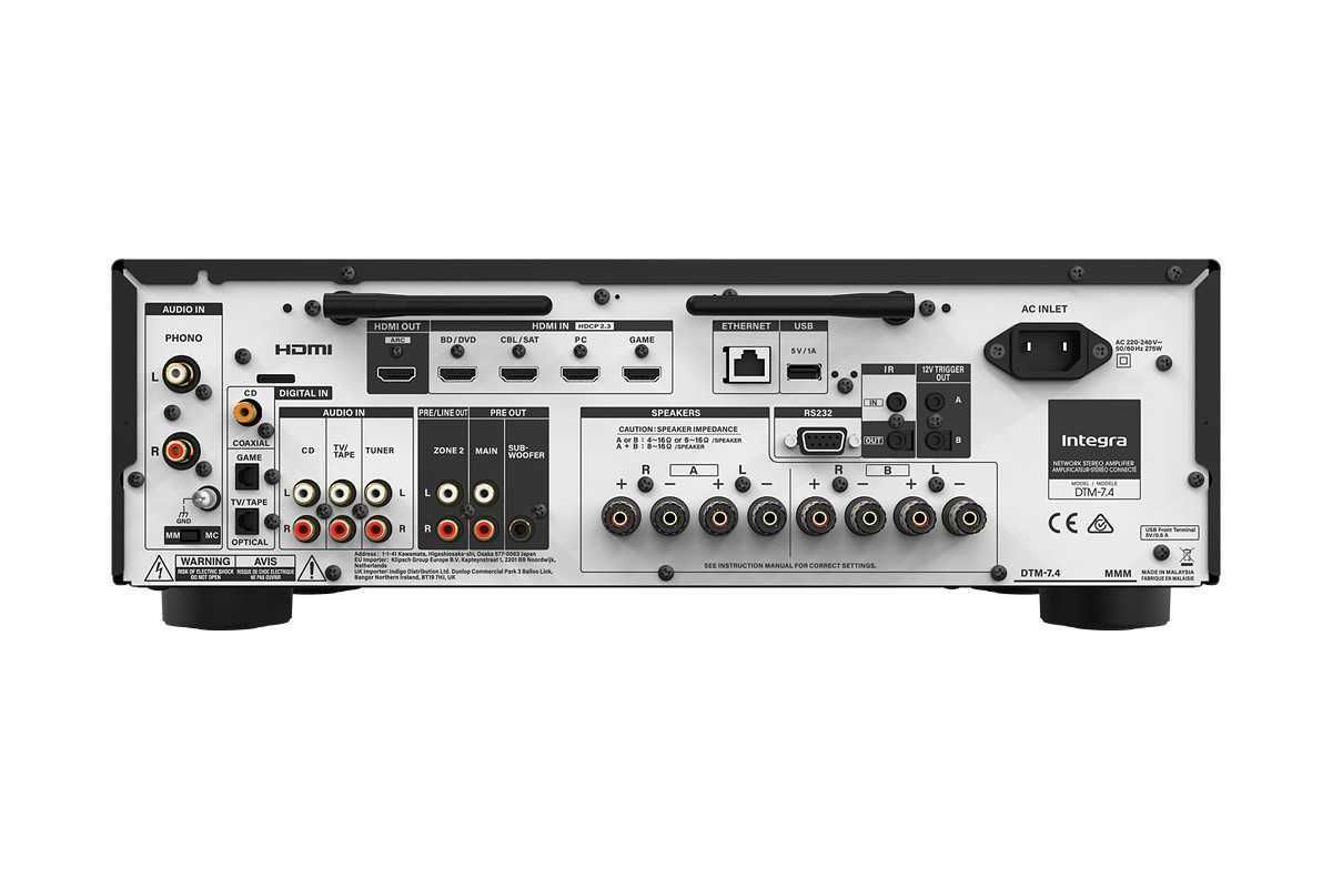 Niesamowity zestaw INTEGRA DTM7.4 + KLIPSCH RP-8000FII raty 0% WROCŁAW
