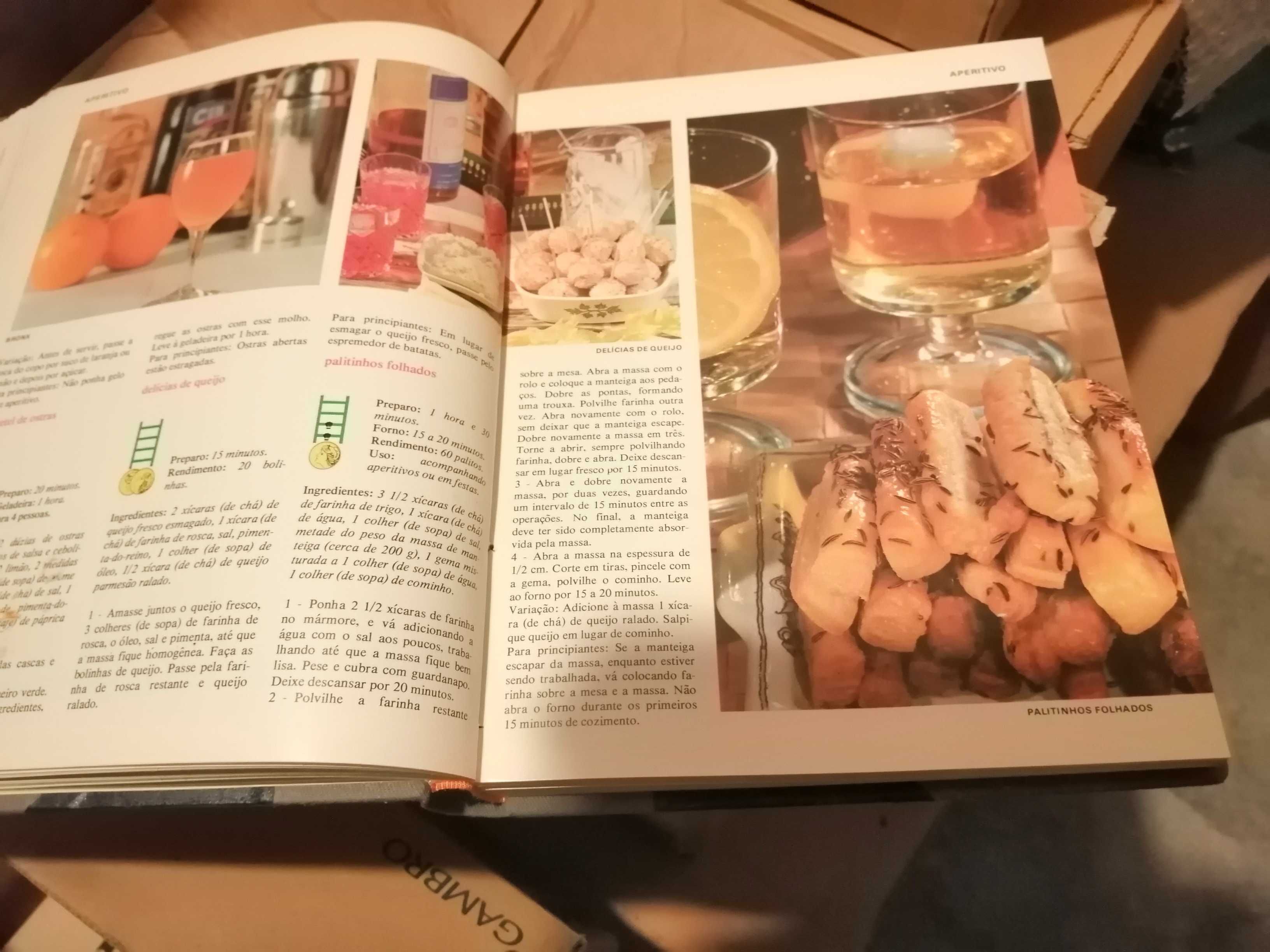 Cozinha de A a Z - 105 fascículos (encadernados em 4 volumes)