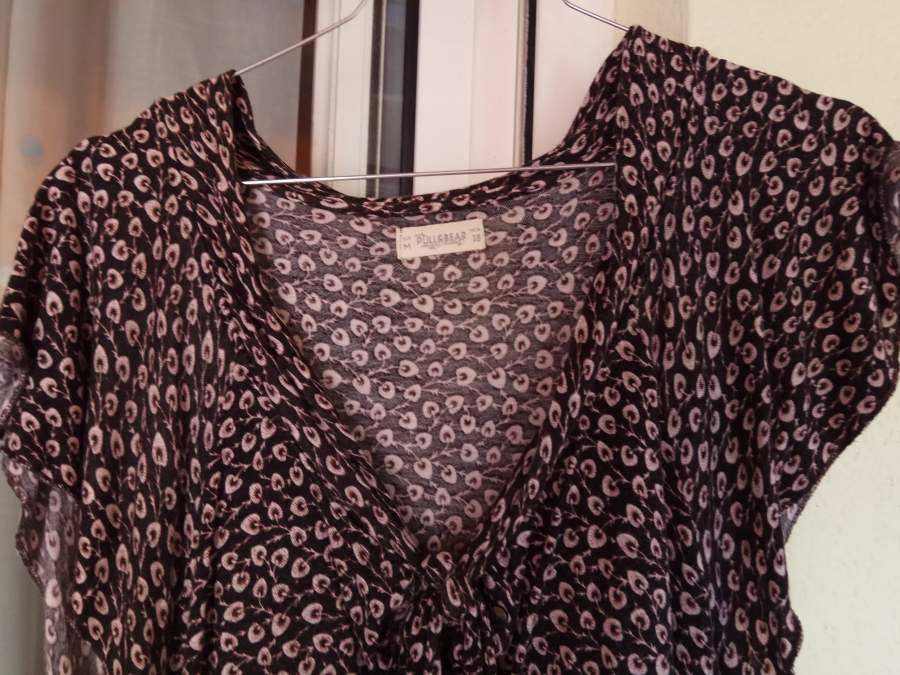 Blusa Pull & Bear - Com Laço