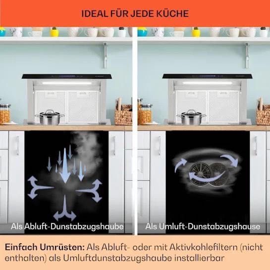 Вытяжка встраиваемая в столешницу Royal Flush Eco 60 см 576 м³/ч