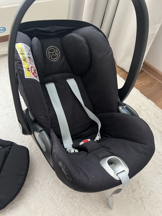 Автокрісло, автолюлька Cybex cloud Z i-size deep black