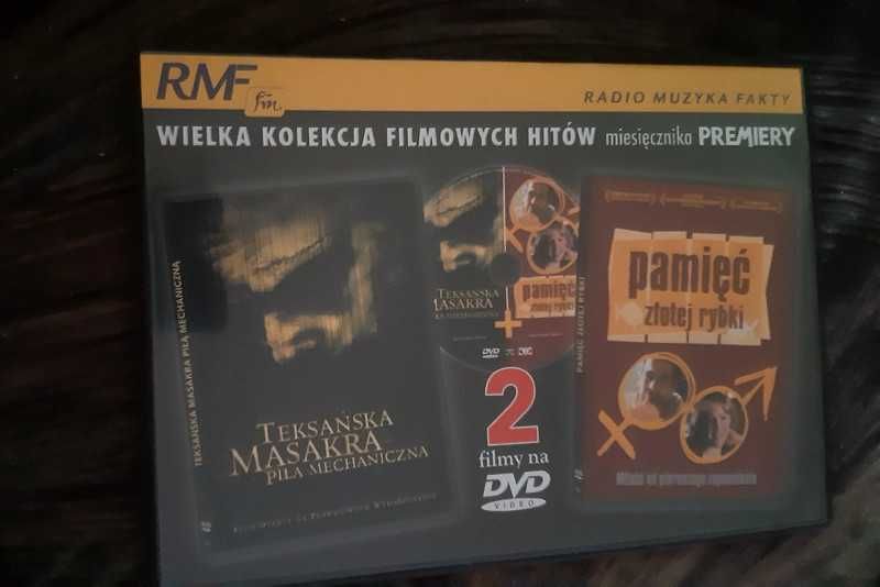 Dwa filmy Teksańska masakra i Pamięć złotej rybki