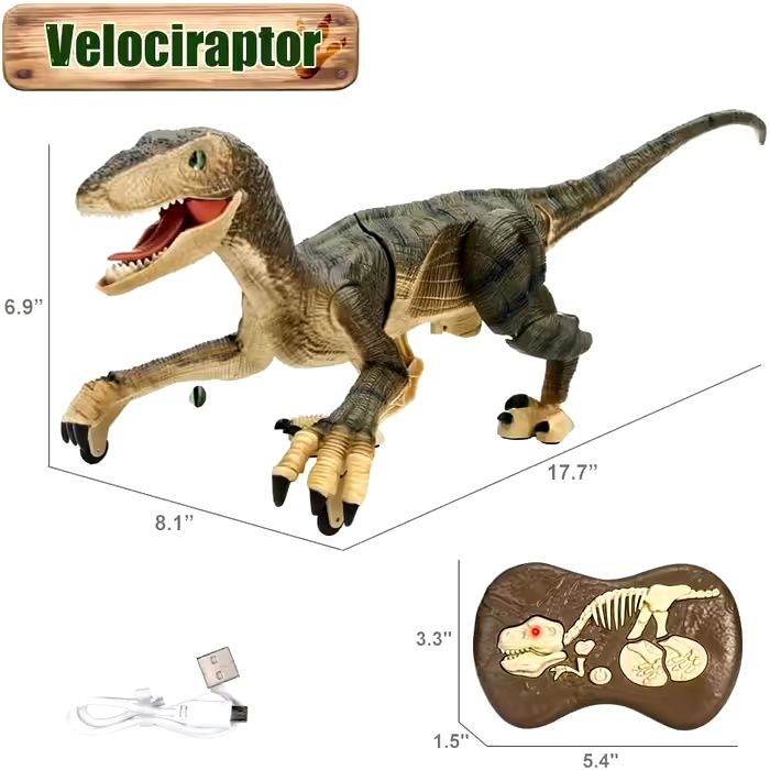 Продам іграшку великого динозавра на радіокеруванні у відмінному стані