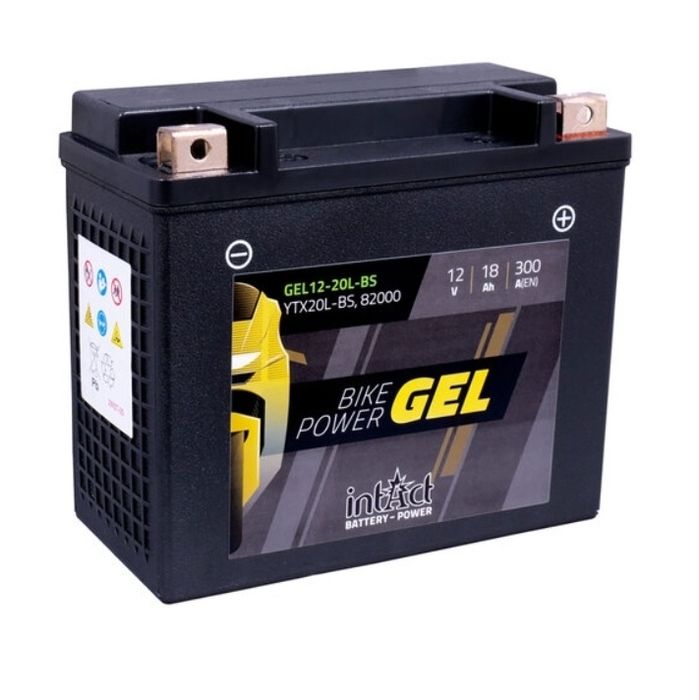 Akumulator motocyklowy intAct GEL12-20-BS 12V 18Ah 300A