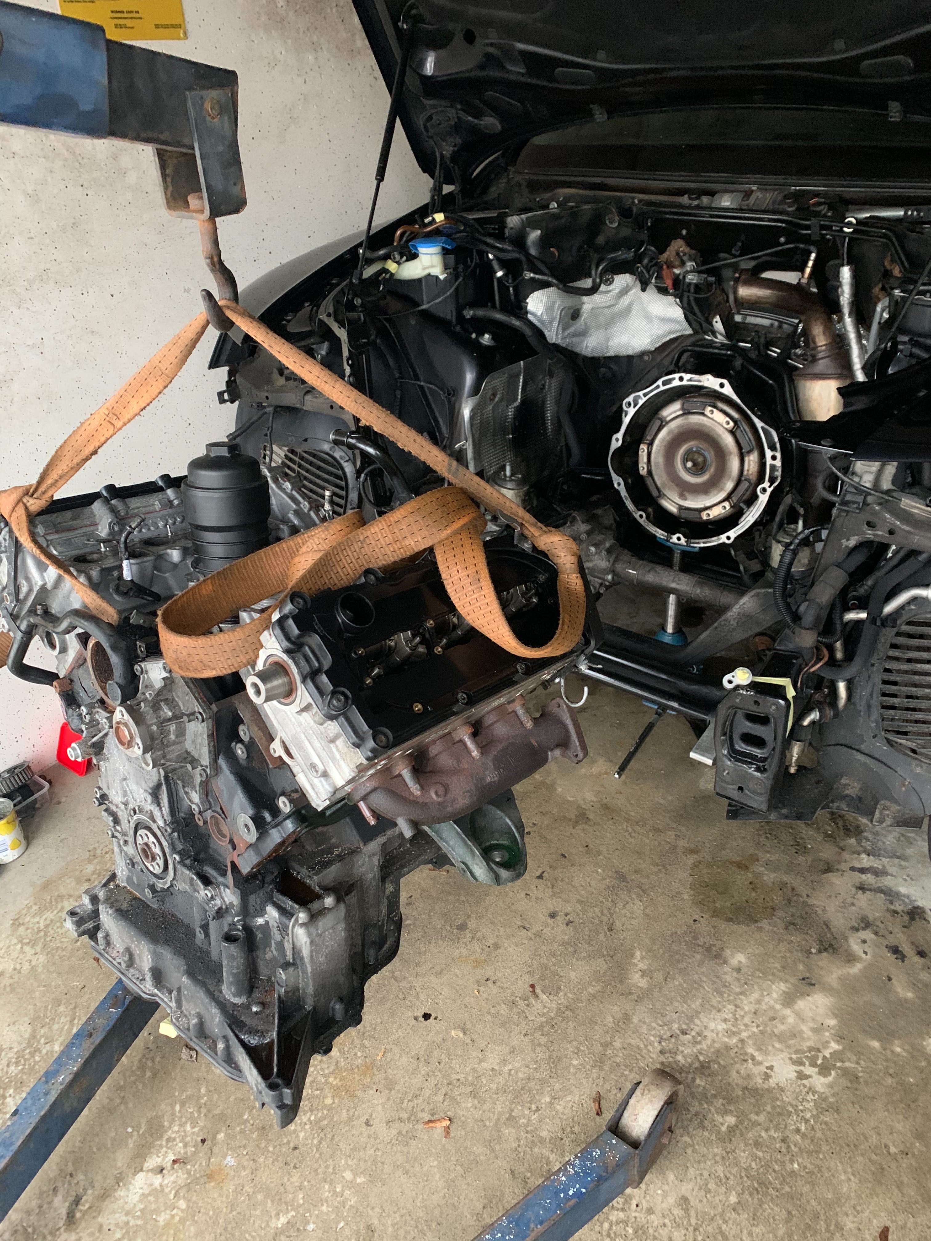 Мотор 3.0 тди v6 на запчасти