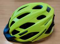 Kask rowerowy Decathlon ST 500 Fluo roz. 59-61 stan idealny