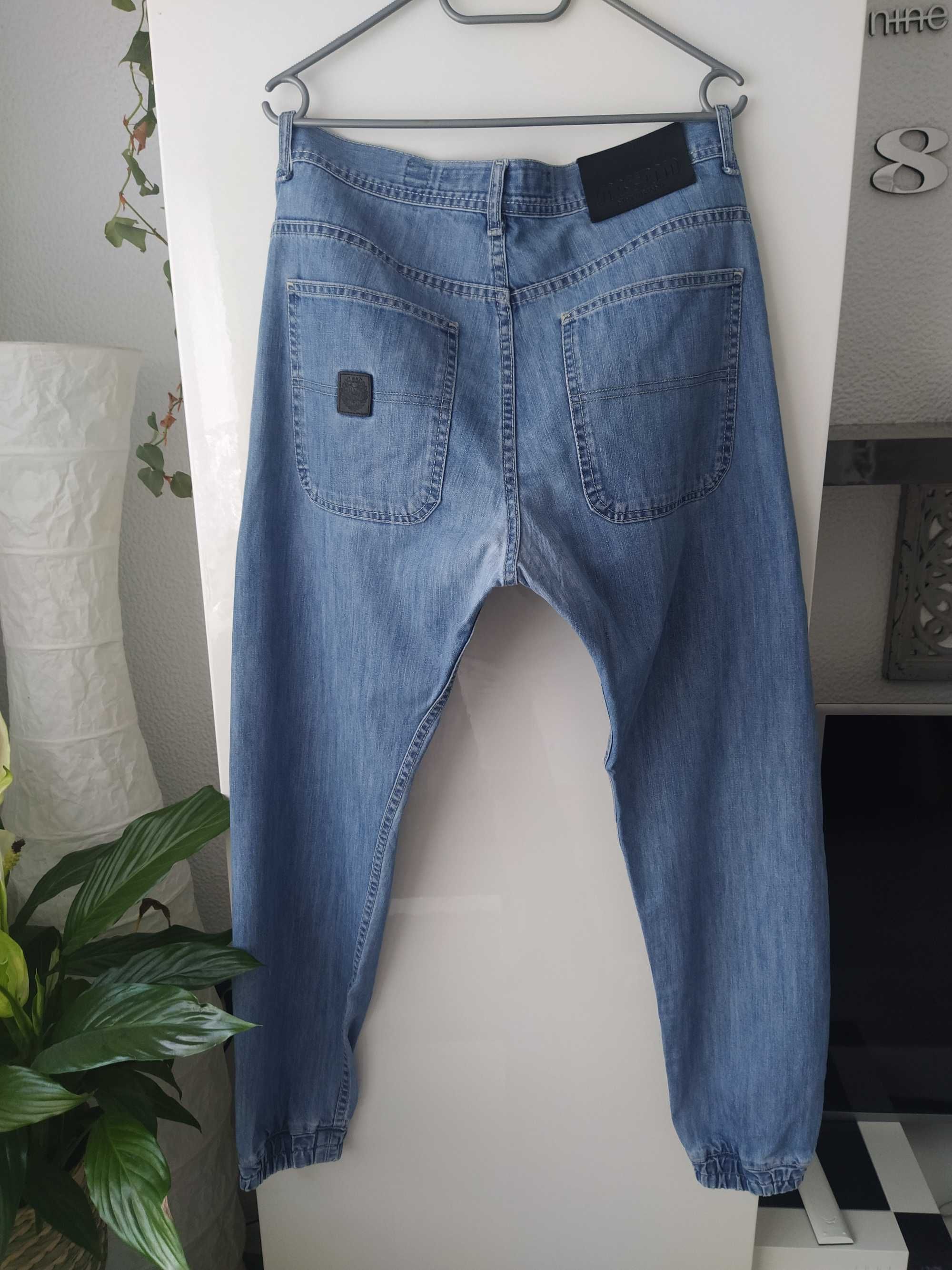 Spodnie jeans MASS DNM joggers Sneaker Fit roz. 34 100% bawełna