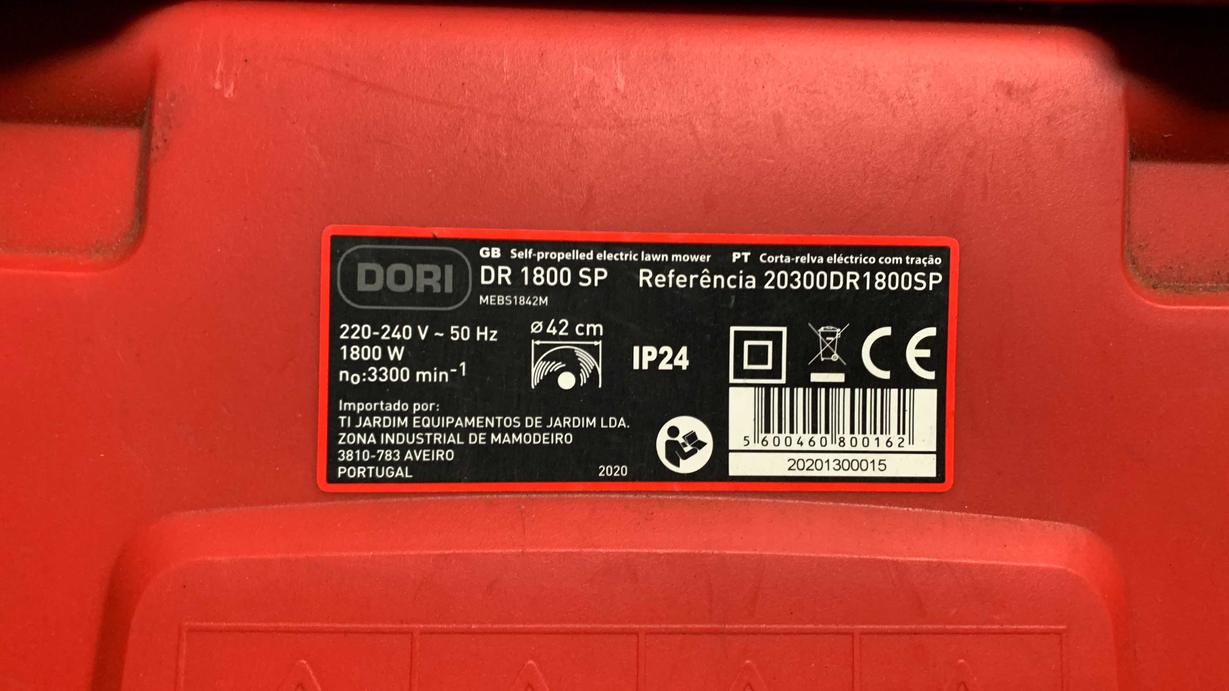 Corta Relvas Eléctrico de 1800w