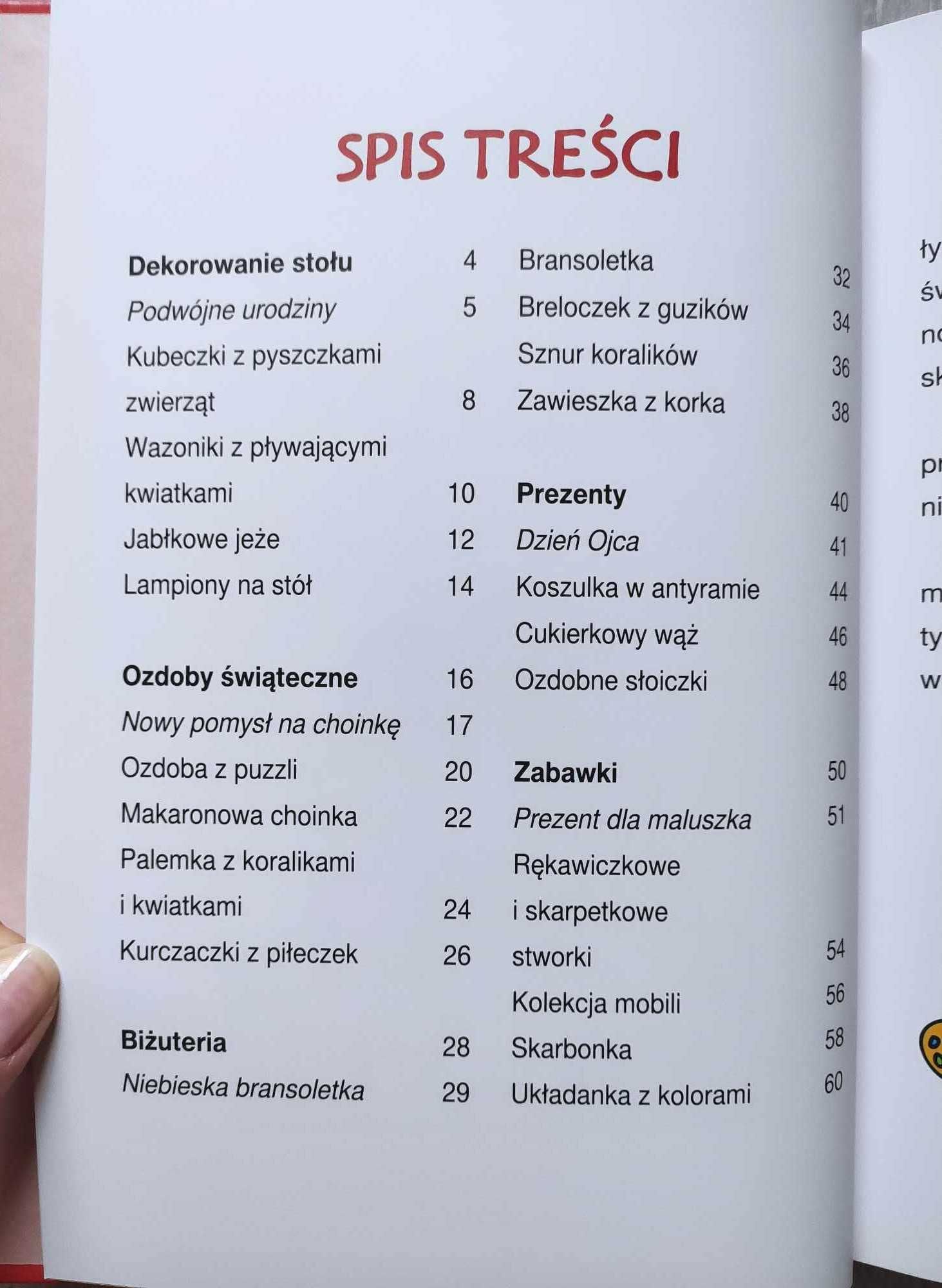 Księga pomysłów dla dzieci od 3 do 7 lat Dekoracje i ozdoby