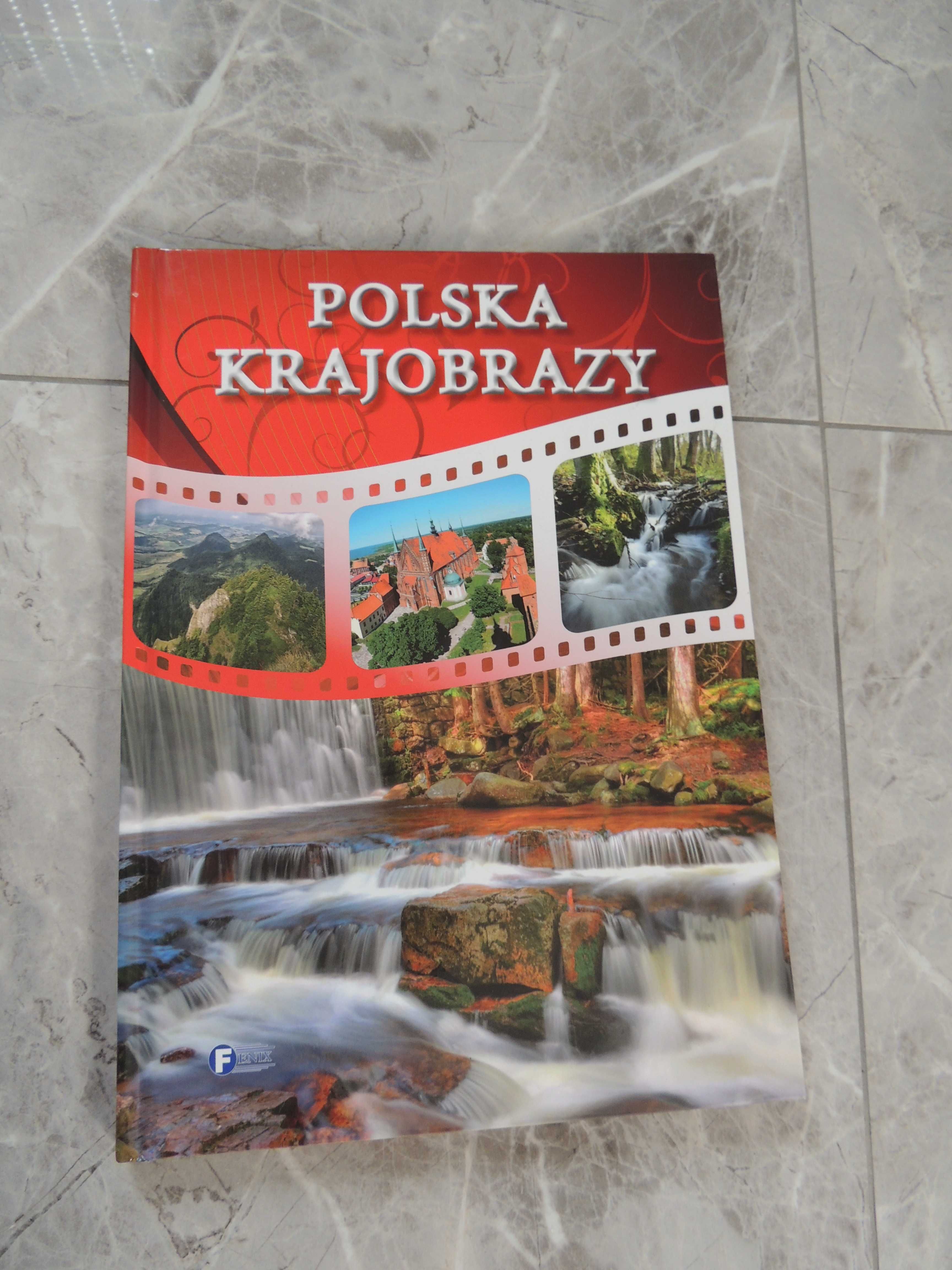 książka Polska krajobrazy  śliczne wydanie nowe książki przewodnik