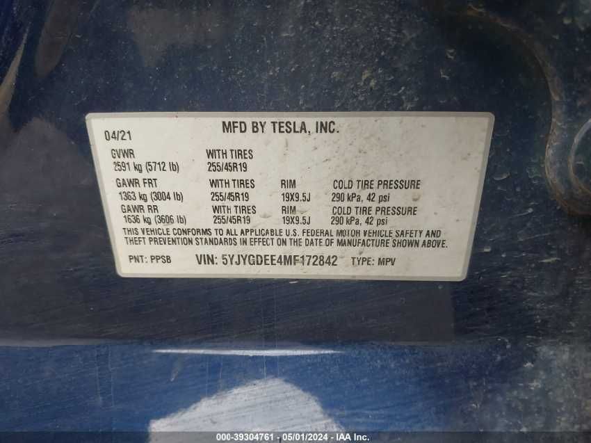 Tesla Model Y 2021