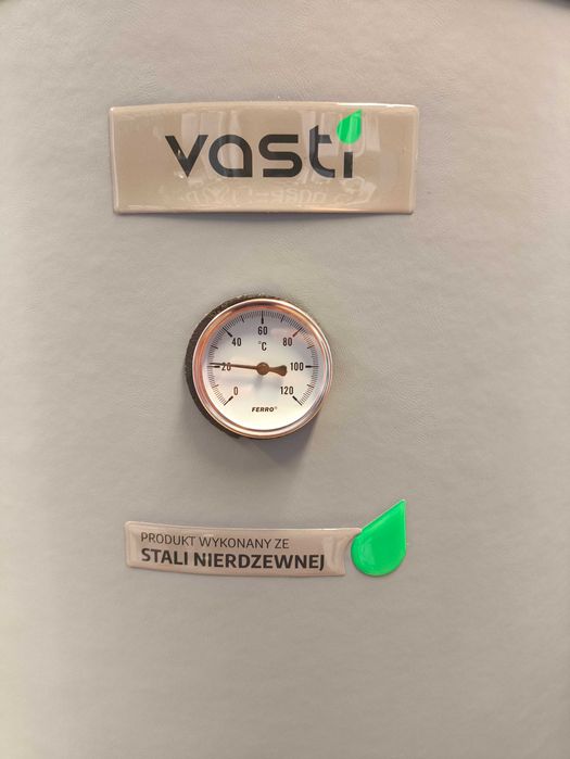 Zbiornik cwu do pompy ciepła Vasti 250 l, nierdzewny, 1 wężownica