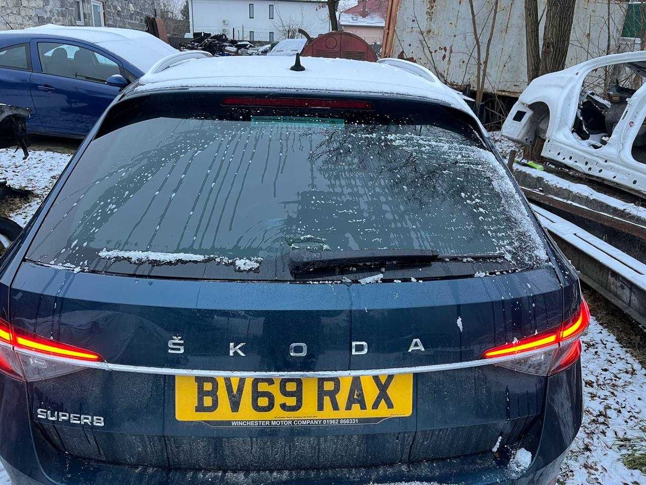 Розбірка розборка шрот SKODA SUPERB MK3 III 0f0f 2.0 DSG ШКОДА СУПЕРБ