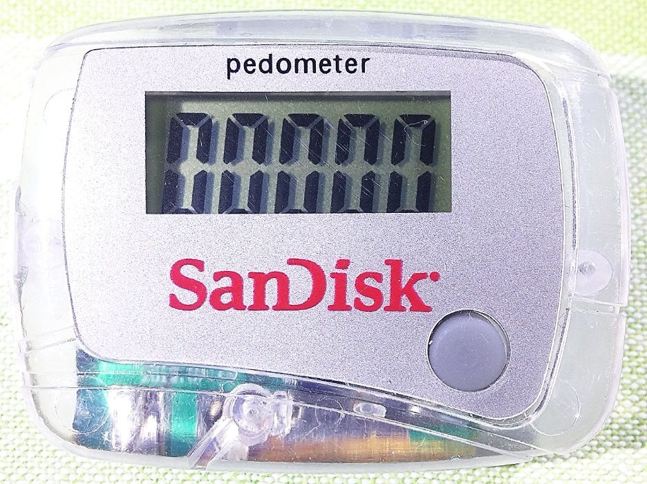 Шагомер (Pedometer) педометр (электронно-механический)!