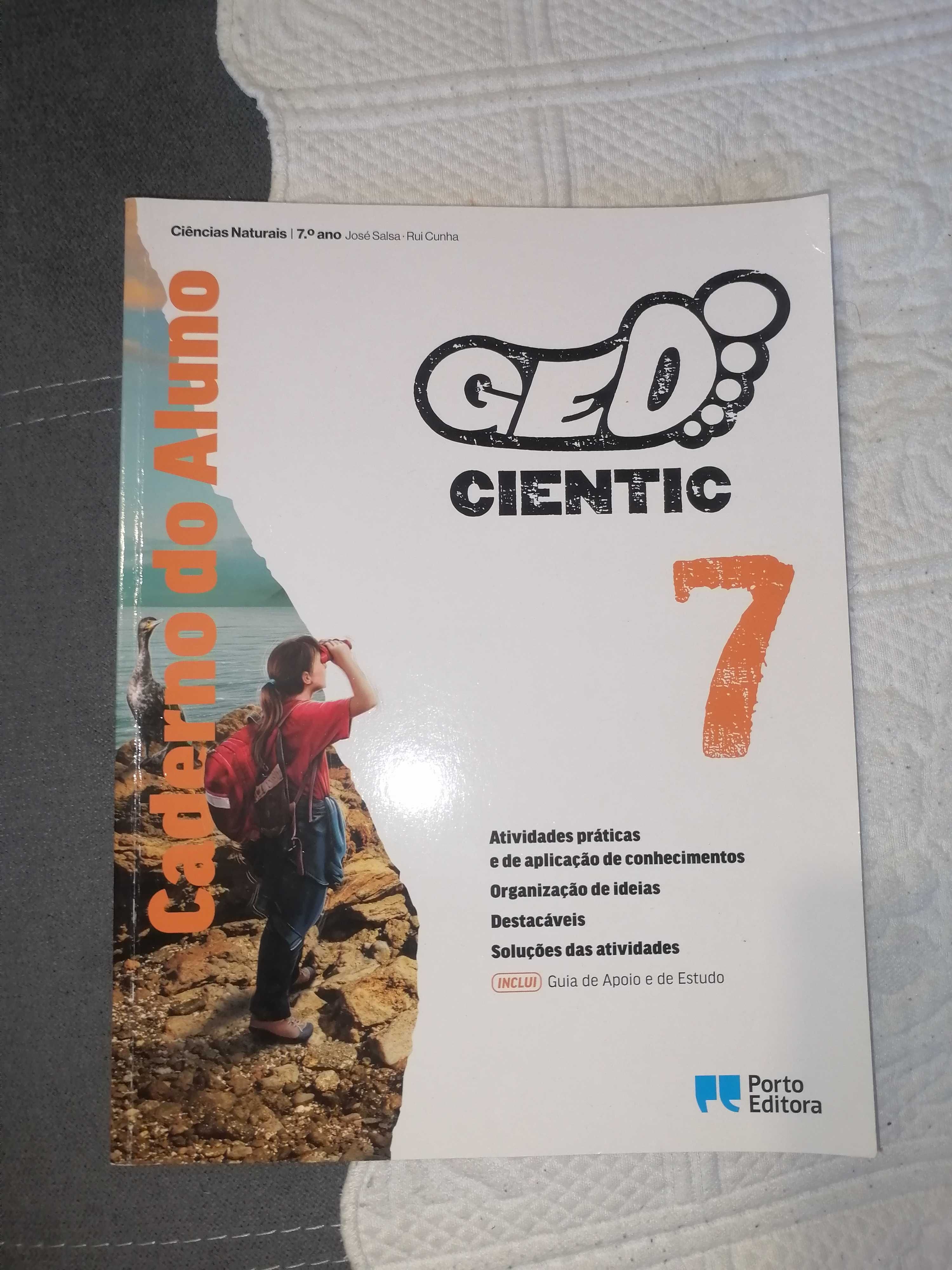 Livro fichas Geo Cientic 7