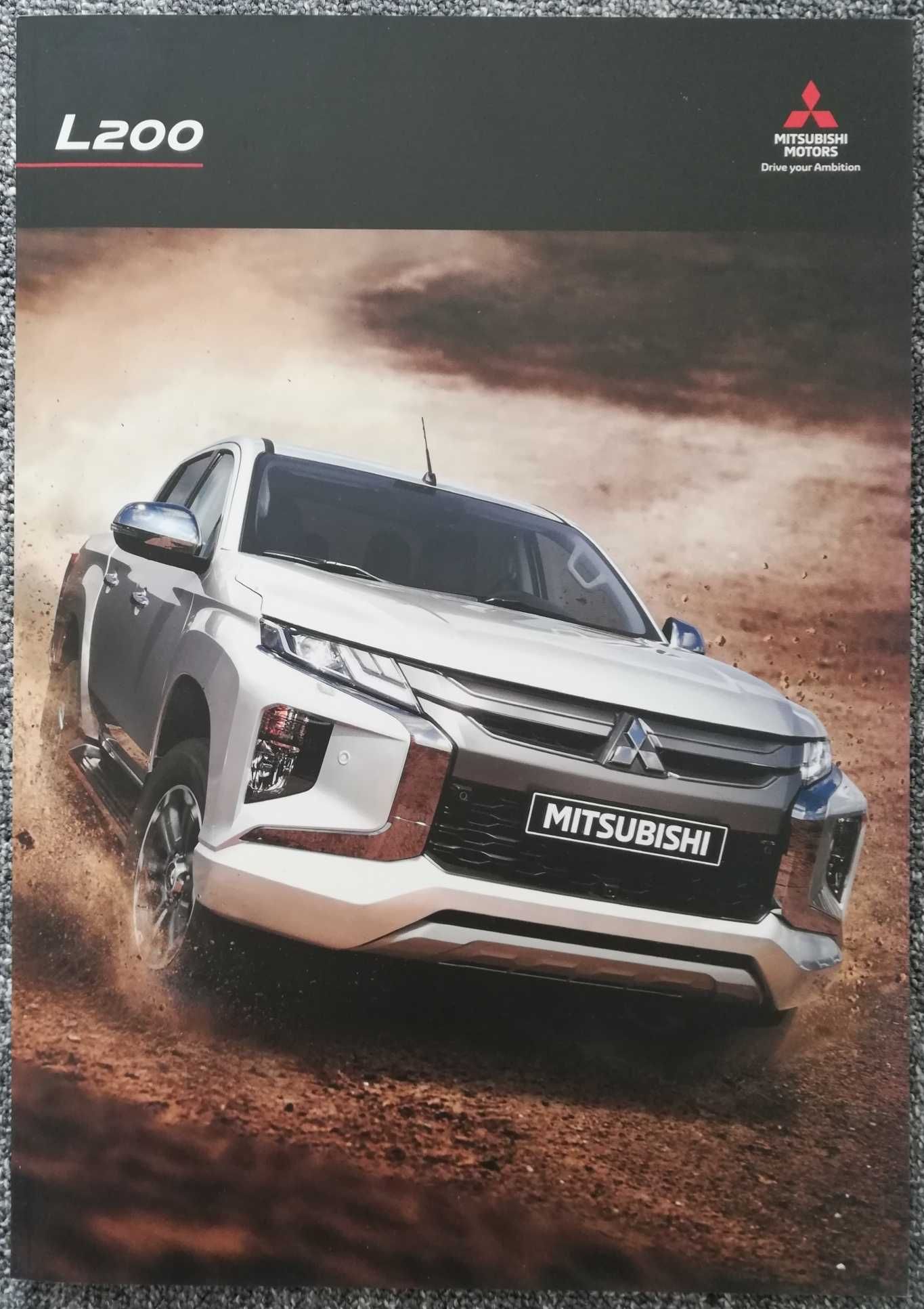 Prospekt Mitsubishi L200 rok 2019