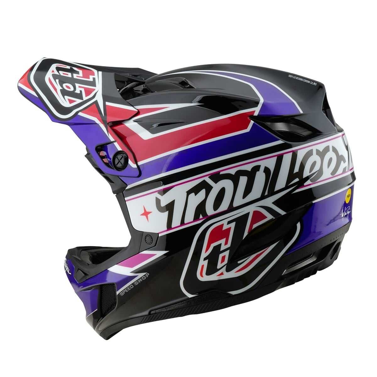 Kask Troy Lee Designs D4 Polyacrylite MIPS XS/S/M/L/XL