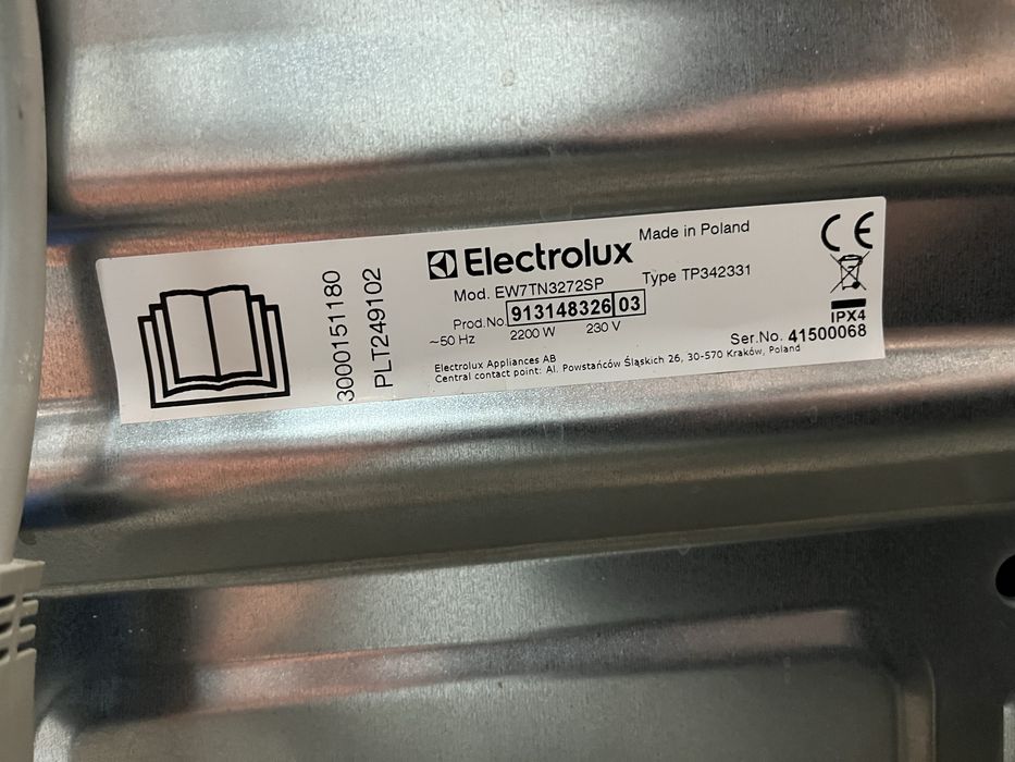 Pralka Electrolux 7kg 1200ob A+++ |12msc |BD stan |Dowóz