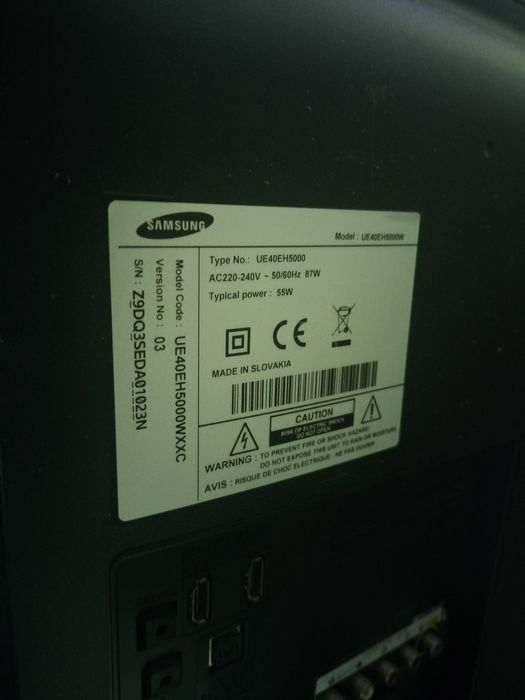 Tv samsung 40" em otimo estado