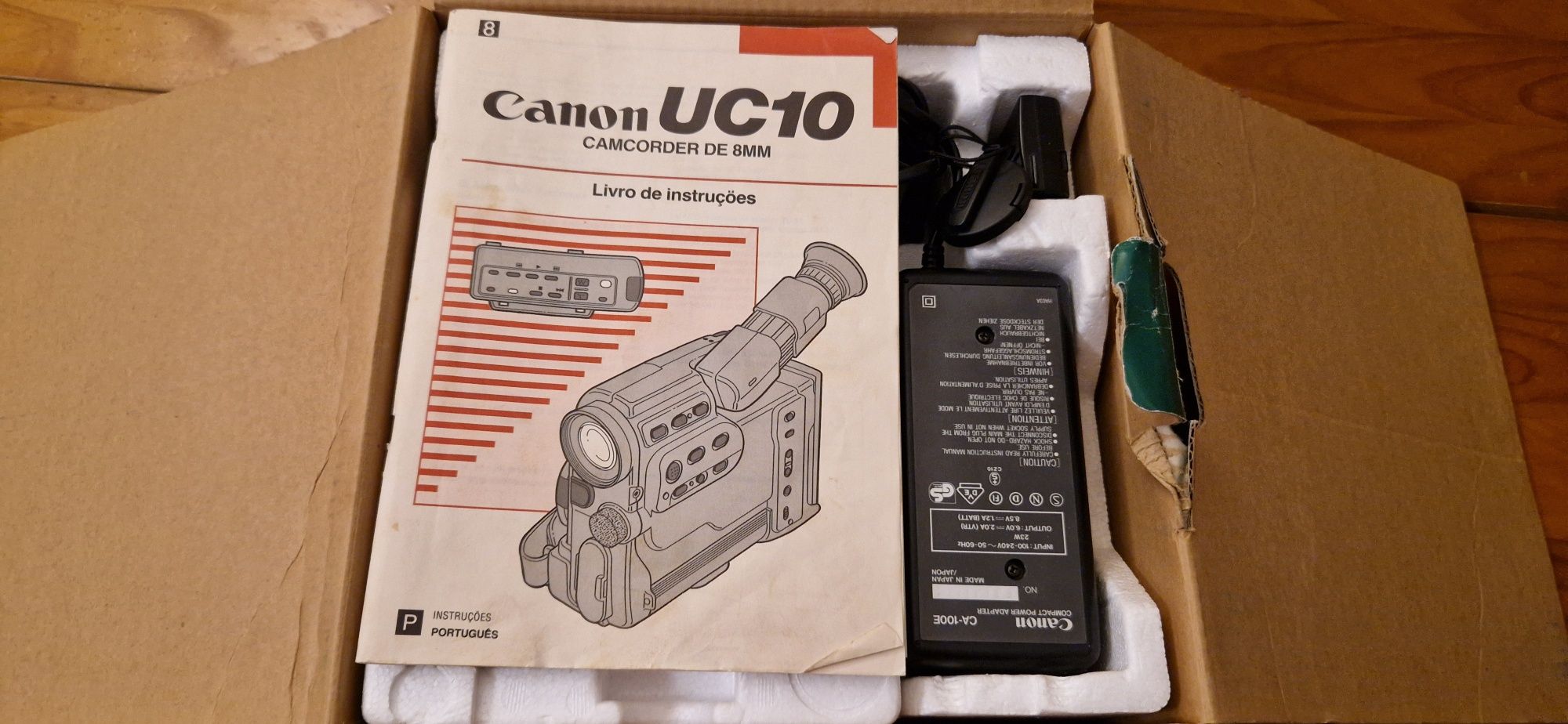 Camera Canon UC10 Video 8 para peças