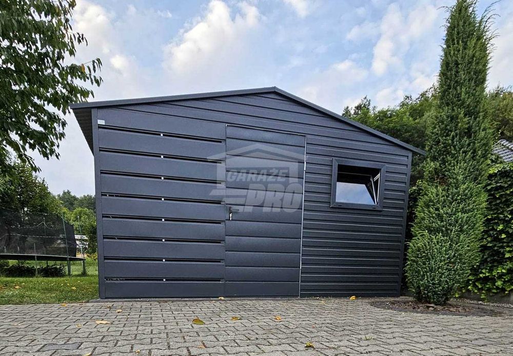 Schowek Domek Ogrodowy 2,5x3,5 wiata 1x3,5 drzwi okno dach GP624