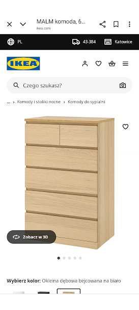 komoda Malm IKEA