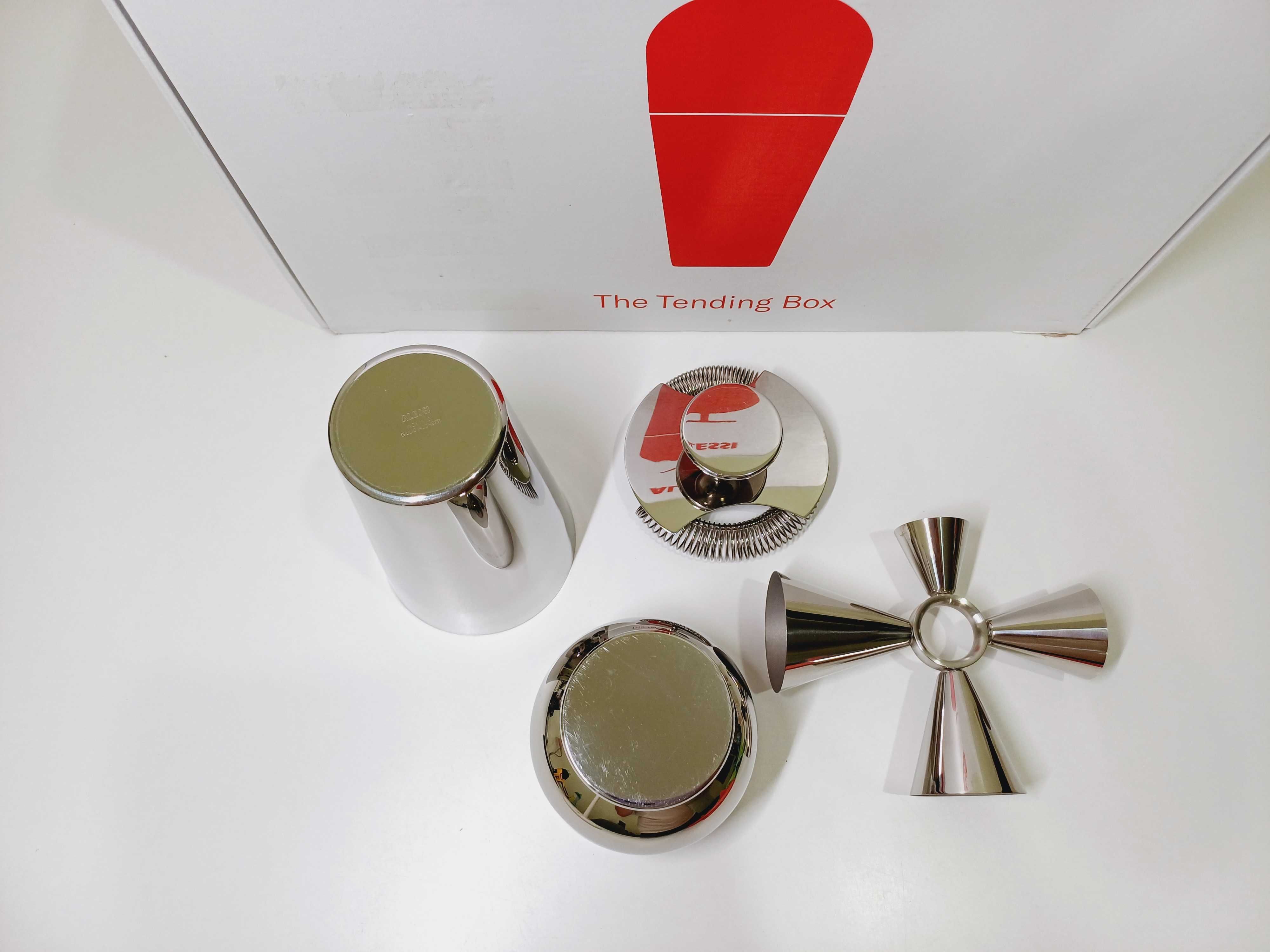 Alessi THE TENDING Shaker + Akcesoria Barmańskie