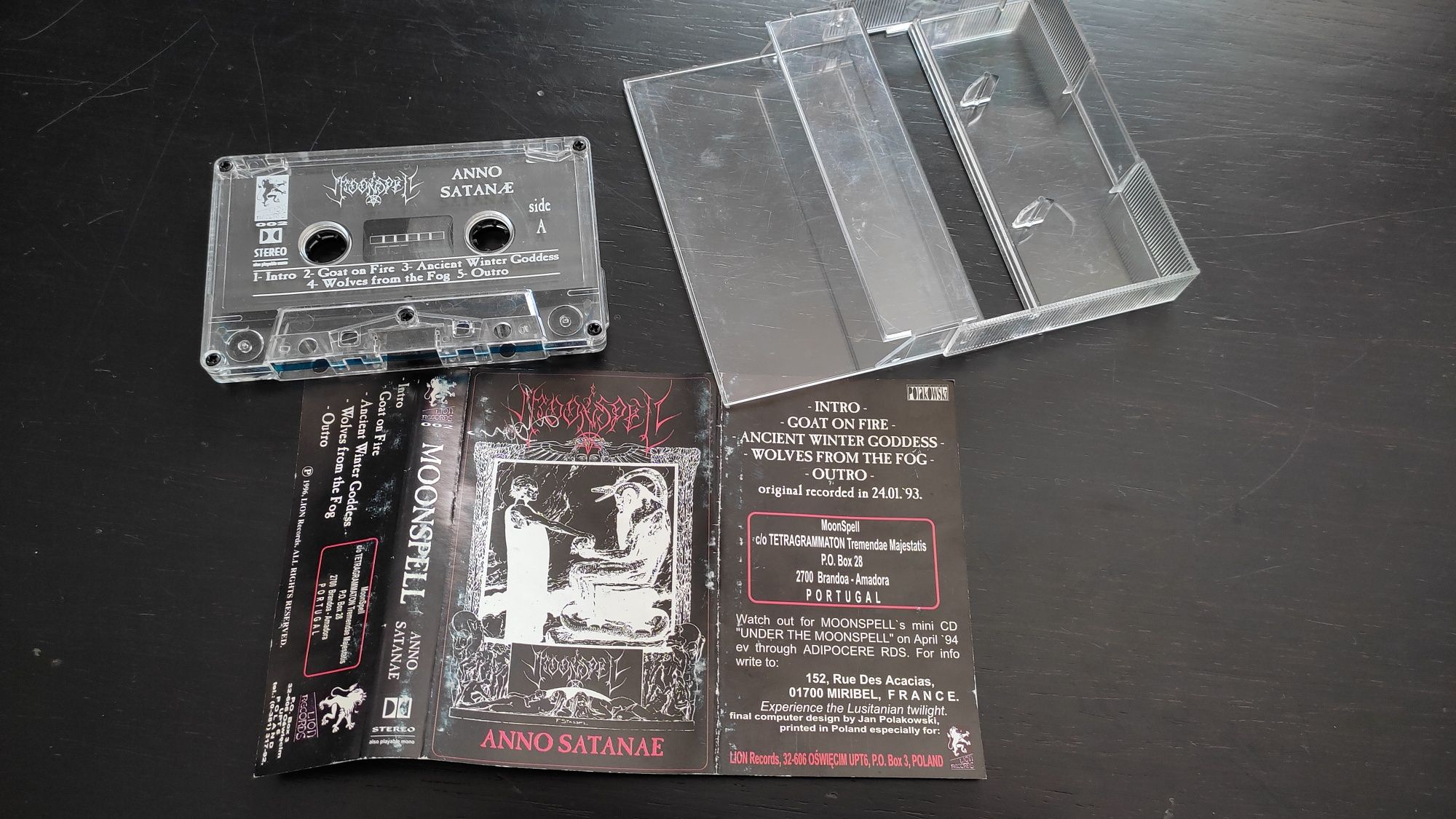 Cassetes Moonspell / My Dying Bride