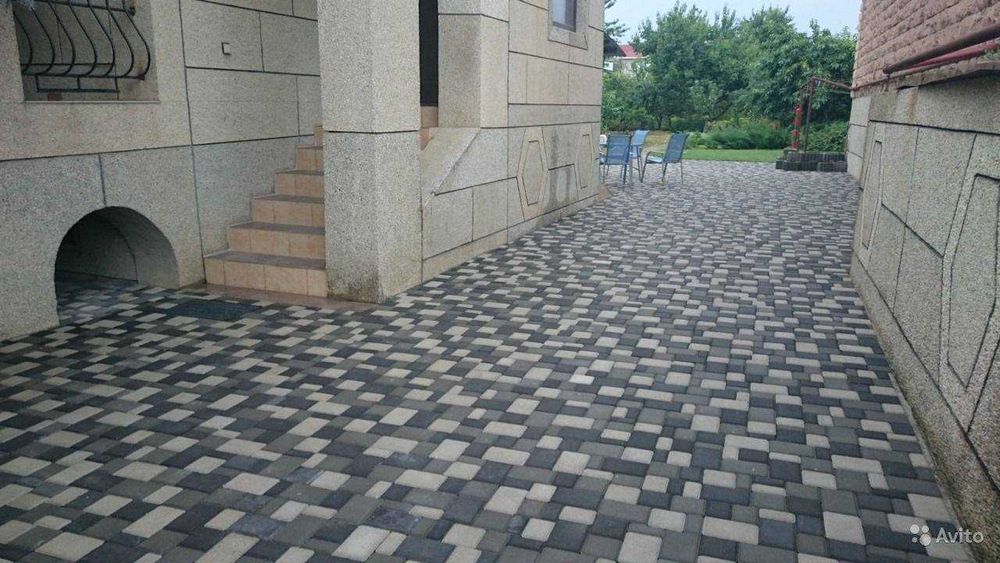 Плитка тротуарная.Старый город.ТМ Брук Сервис.